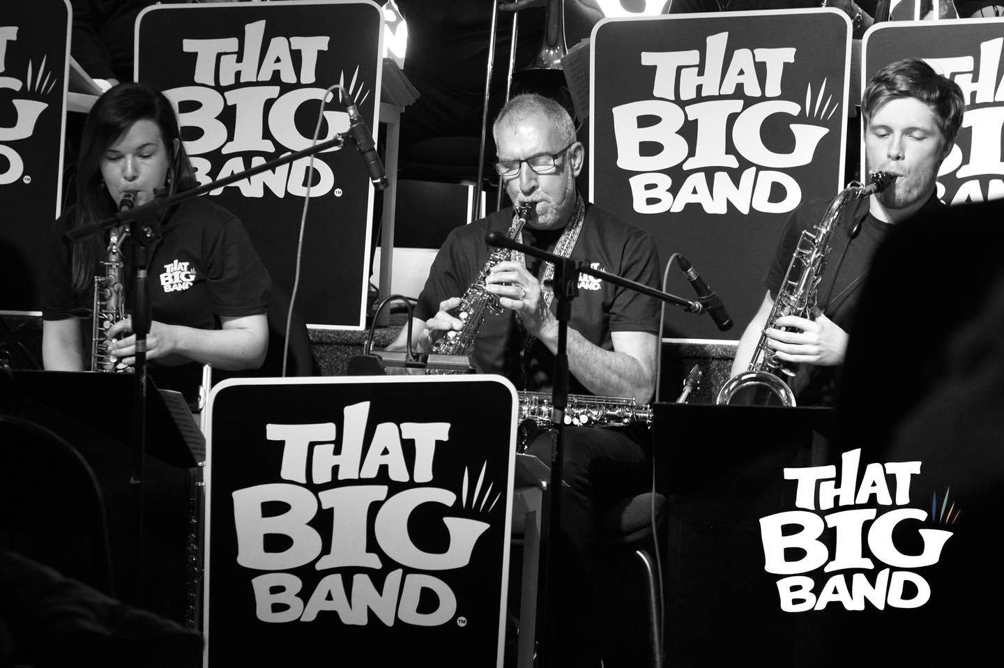 That Big Band playing live Big Band music at a gig